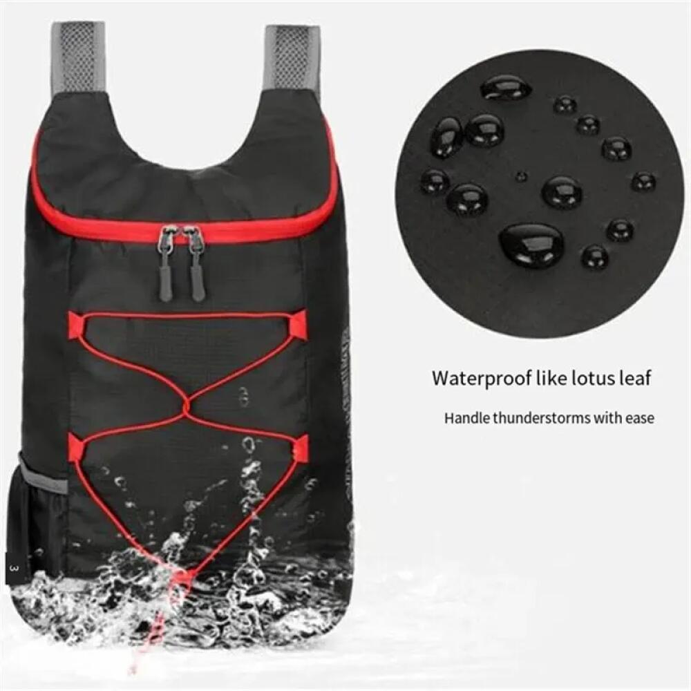 10L Foldable Portable Backpack Splashproof Folding Mountaineering Bag Ultralight Travel Daypack Bag Sports Daypack for Men Women