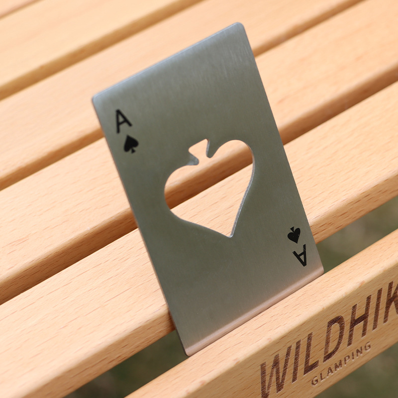 Creative Spades A Bottle Opener Poker Stainless Steel Bottle Opener Bottle Opener Beer Bottle Opener