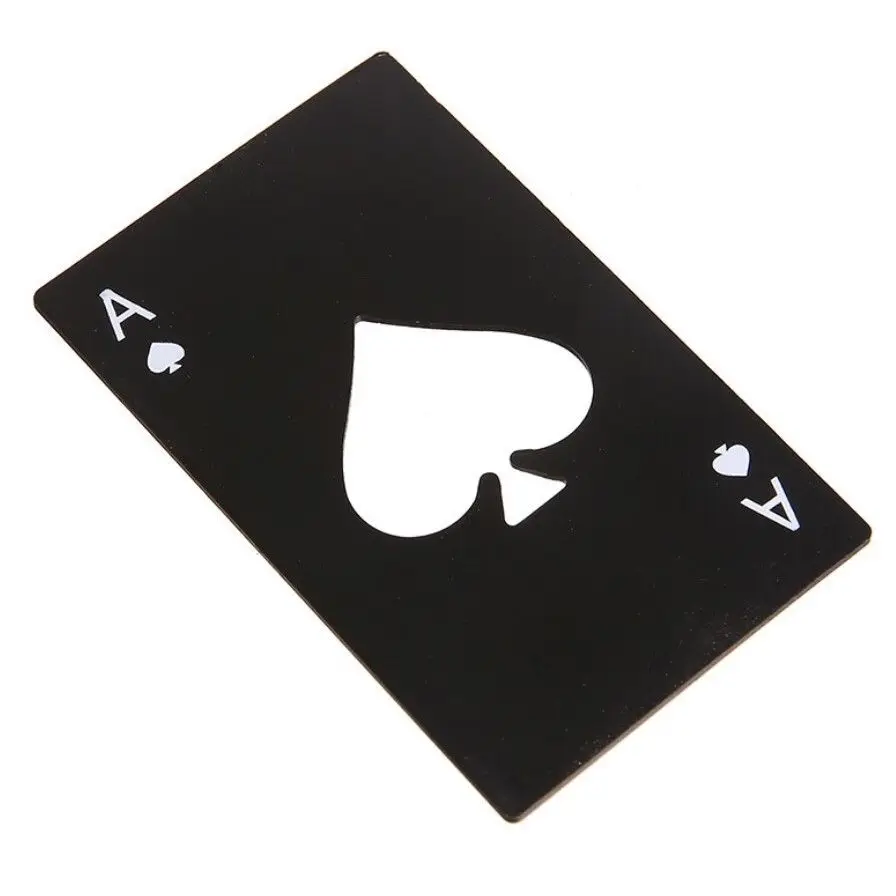 Creative Spades A Bottle Opener Poker Stainless Steel Bottle Opener Bottle Opener Beer Bottle Opener
