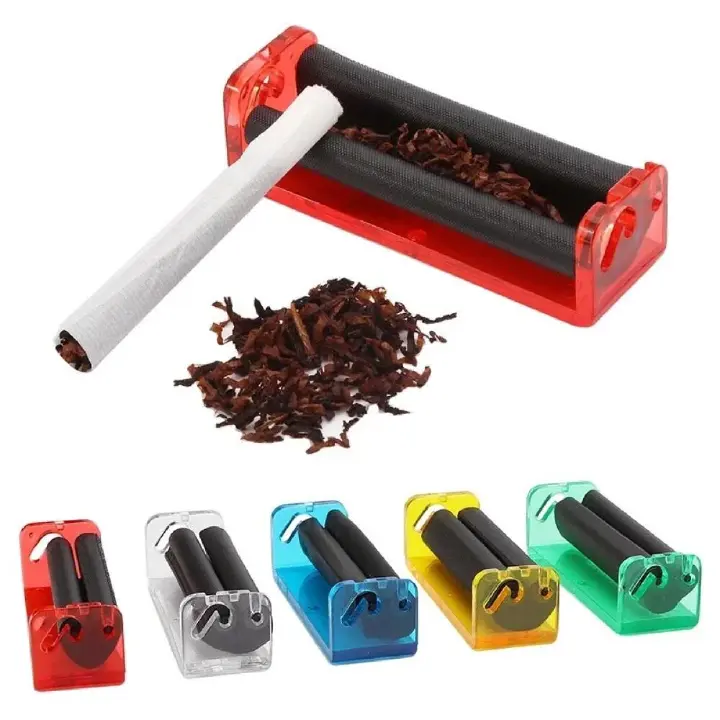 78mm/110mm Cigarette Maker Rolling Machine Mini Manual Cigarette Roller Machine Tobacco Smoking Accessories Home Gadget