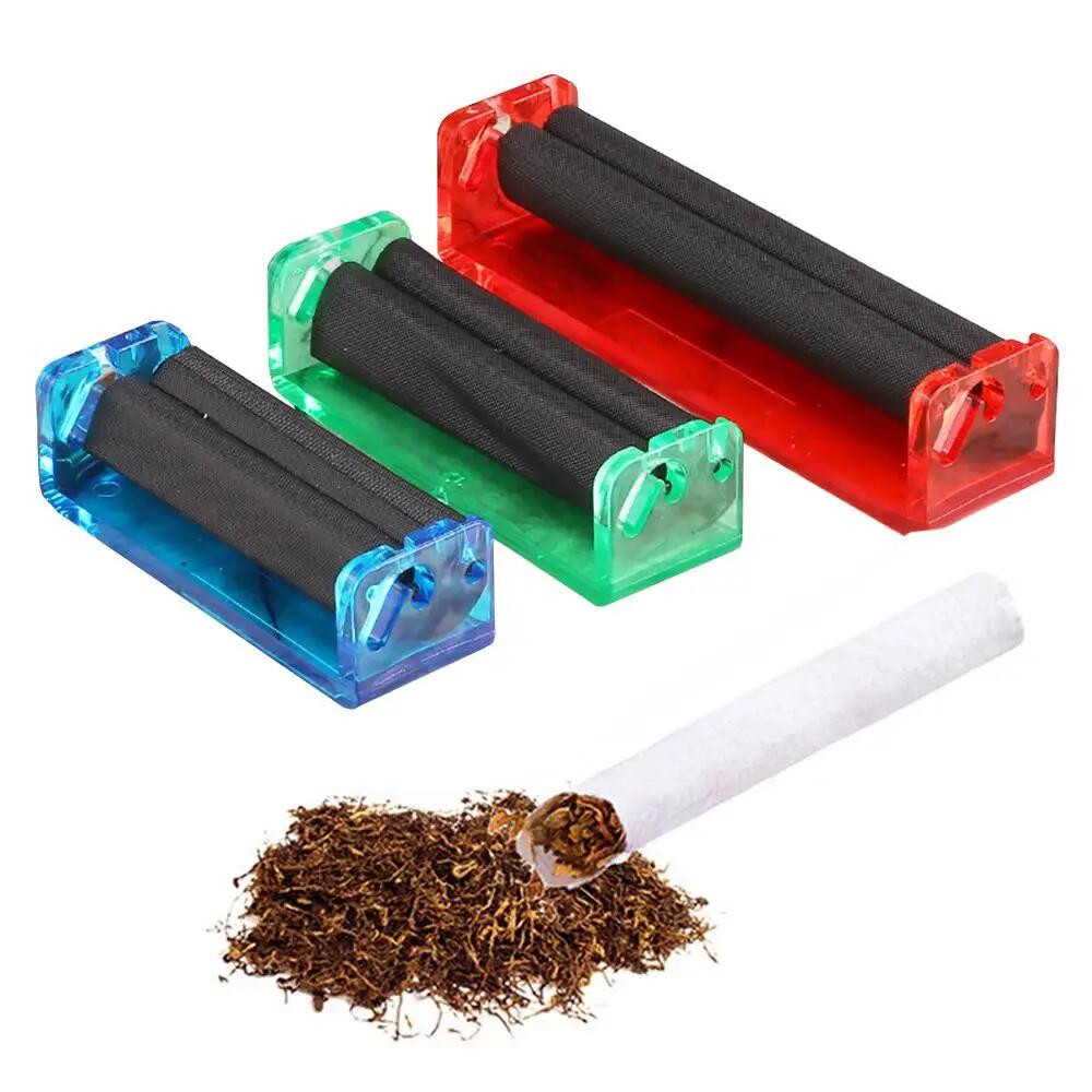 78mm/110mm Cigarette Maker Rolling Machine Mini Manual Cigarette Roller Machine Tobacco Smoking Accessories Home Gadget