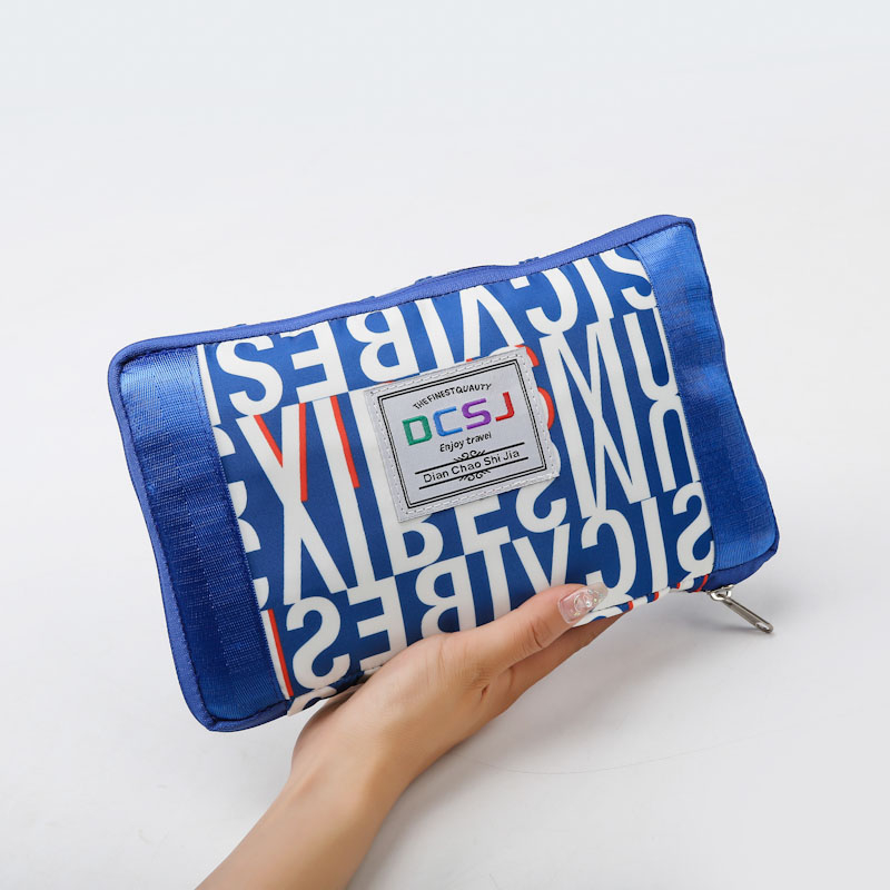 Large Capacity Foldable Travel Bag, Multifunctional Water Repellent Bag with Luggage Sleeve for Trolley Case