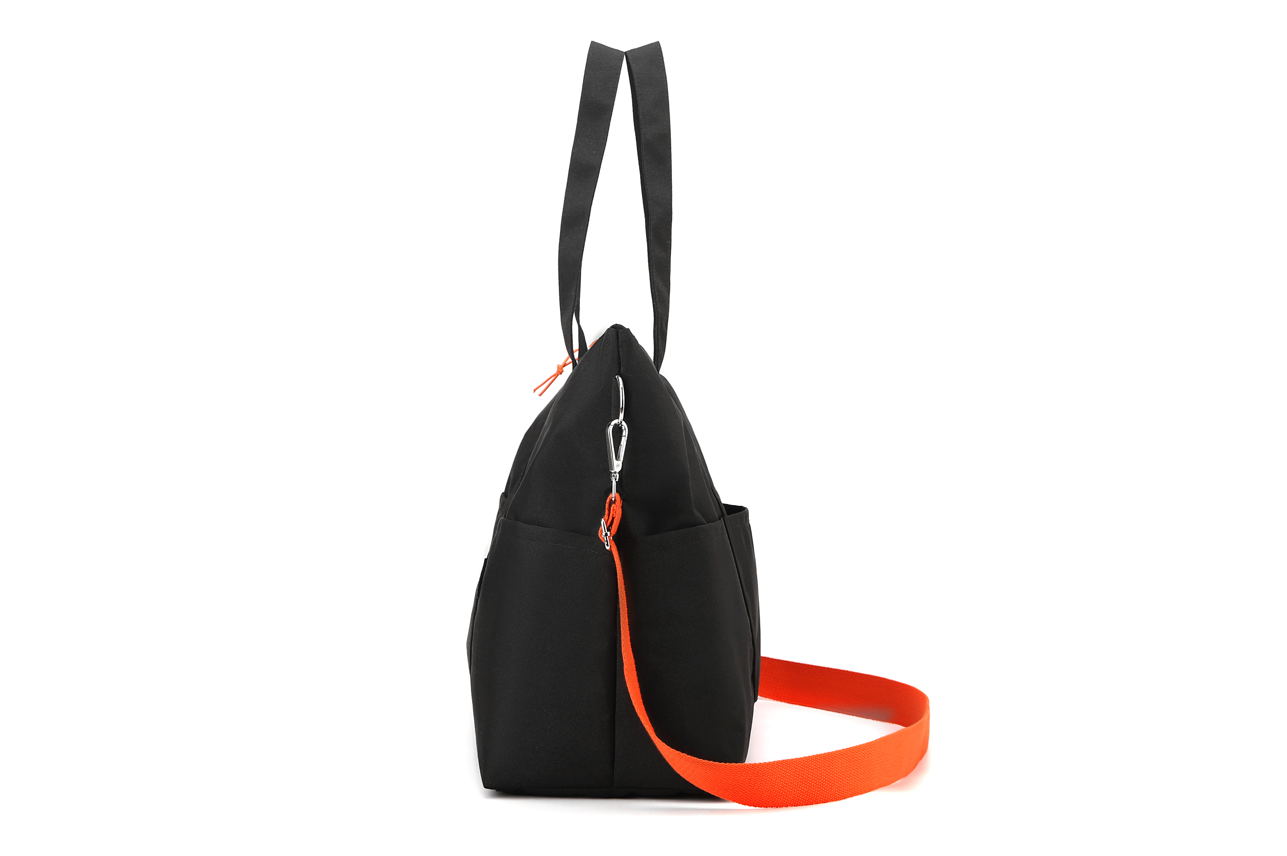 Large Capacity Travel Bag, Unisex Handbag & Shoulder Bag, Casual Simple Nylon Gym Storage Bag