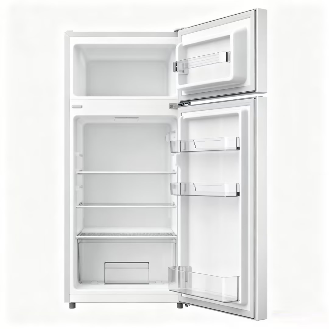 AILYONS ARF-112 112L Double Door Refrigerator – Fast Cooling, Energy Saving, Low Noise Fridge with Spacious Storage & Adjustable Glass Shelves【Anniversary Sale】