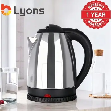 Lyons Kettle 1.8L Stainless (1500W)