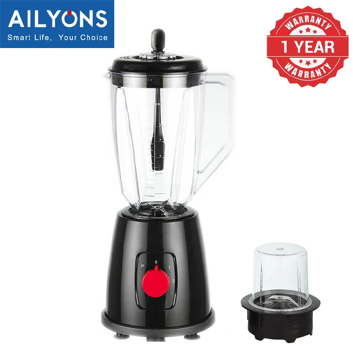 AILYONS TYB-205 1.5L 2 In 1 Quality Motor Stainless Steel Blender With Grinder【HOT！】