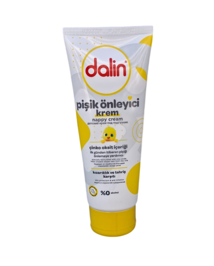 Dalin Anti-Rash Nappy Cream 100ml with a specially developed formula containing oat oil,