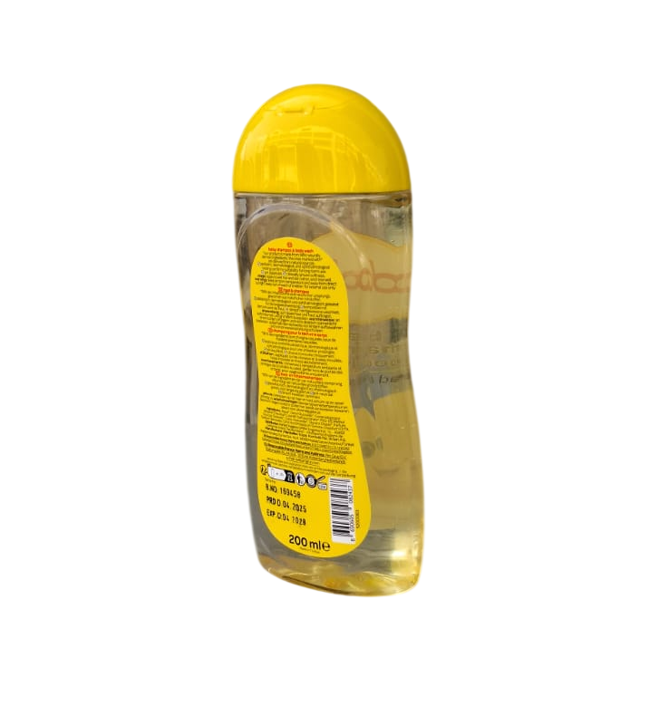 Dalin Classic Baby Shampoo & Body Wash 200ml effective cleaning for sensitive skin and hair, and provides a pleasant and safe bathing experience.