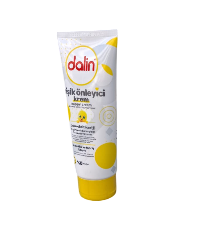 Dalin Anti-Rash Nappy Cream 100ml with a specially developed formula containing oat oil,