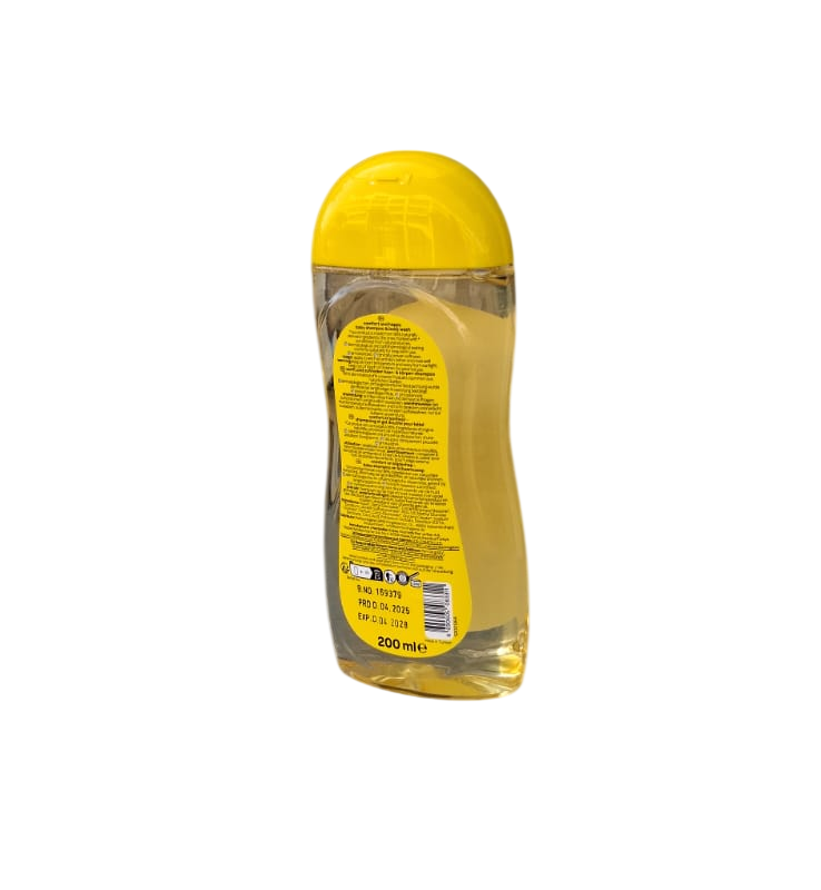 Dalin Comfort & Happy Baby Shampoo & Body Wash 200ml with Vanilla fragrance enhanced with MoodScent.