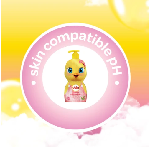 Dalin Chick Bottle 500ml, Baby Shampoo & Body Wash specially developed for your baby’s delicate skin and hair.