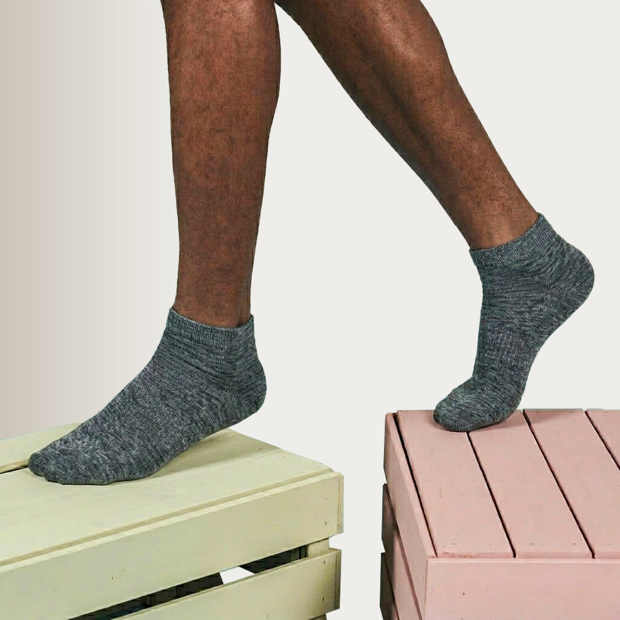 6 Pairs Men & Women Cotton Ankle Socks, Moloca– Comfortable Breathable,Men & Women Clothes casual socks.