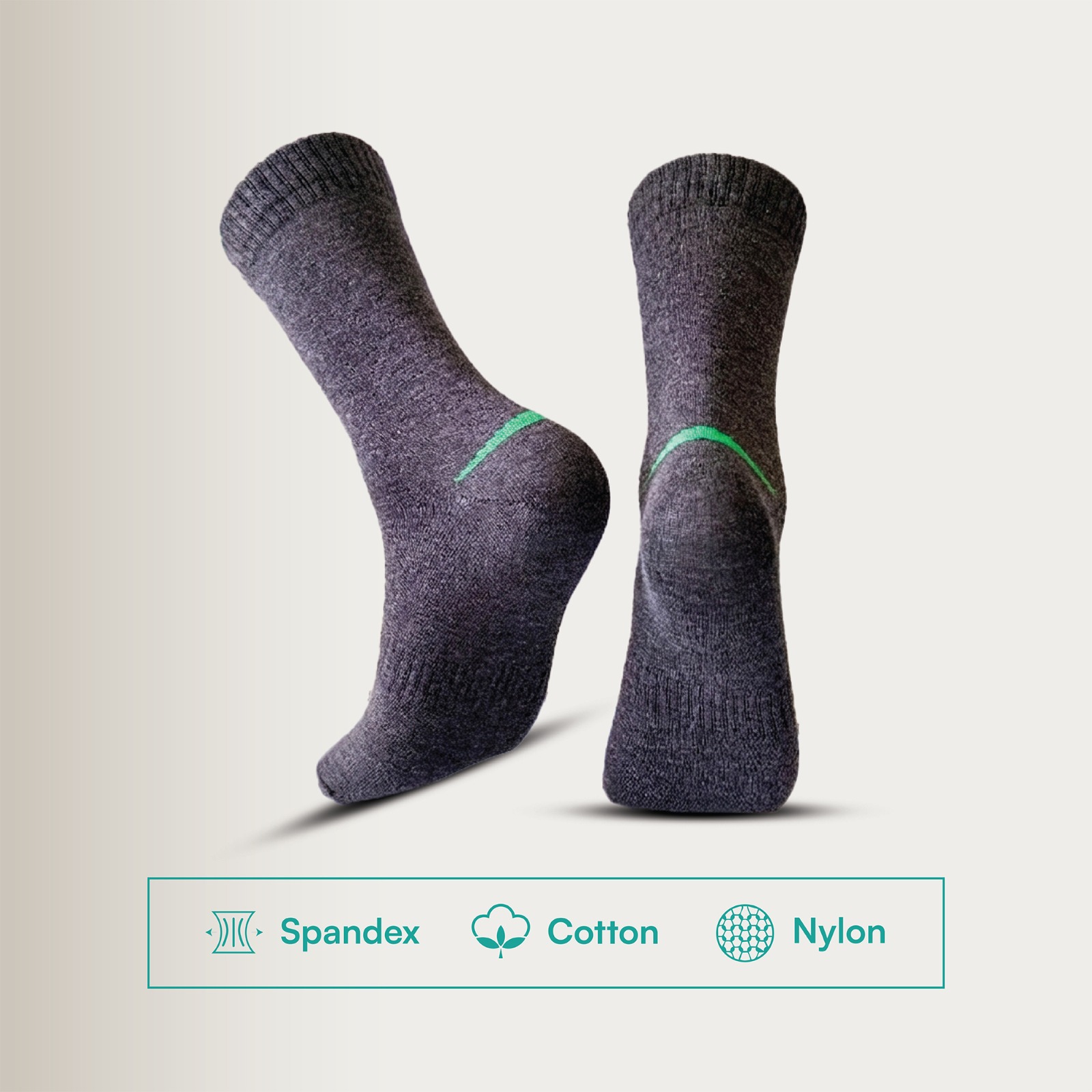 5 Pairs Men & Women Cotton Long Socks, Moloca– Comfortable Breathable,Men & Women Clothes casual socks