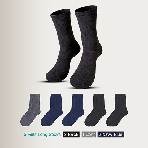 5 Pairs Men & Women Cotton Long Socks ,Moloca – Comfortable Breathable,Men & Women Clothes casual socks