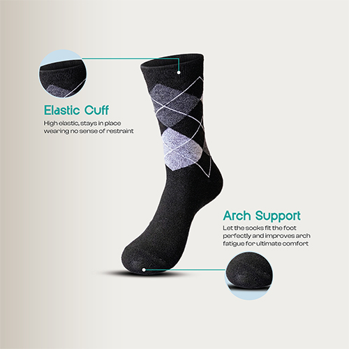 5 Pairs Men & Women Cotton Long Socks, Moloca – Comfortable Breathable,Men & Women Clothes casual socks