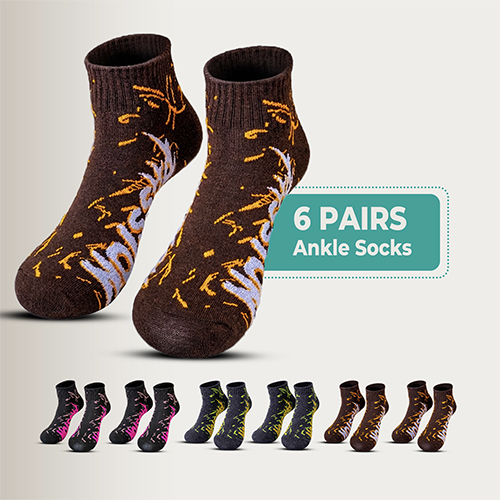 6 Pairs Men & Women Cotton Ankle Socks,Moloca – Comfortable Breathable,Men & Women Clothes casual socks