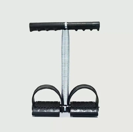 ON OFFER !!!IT GIVES THE DESIRED BODY SHAPE Tummy Spring Tummy Trimmer And Fitness Tension Rope Trainer Resistance Band, Abdomen Waist Arm Leg Stretching Pedal Sit-Up Tension Rope, Spring Sit up Band