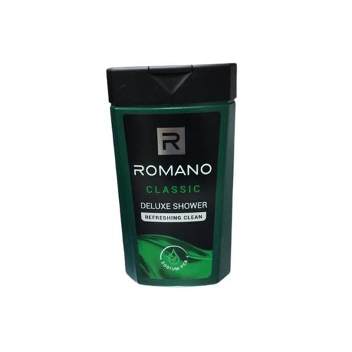 Romano Deluxe Shower Gels - 2-in-1 Body Wash & Shampoo for Men - Available in 3 variants: Classic, Attitude & Force