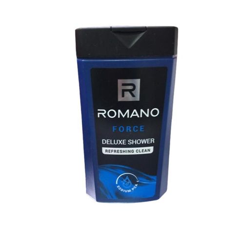 Romano Deluxe Shower Gels - 2-in-1 Body Wash & Shampoo for Men - Available in 3 variants: Classic, Attitude & Force