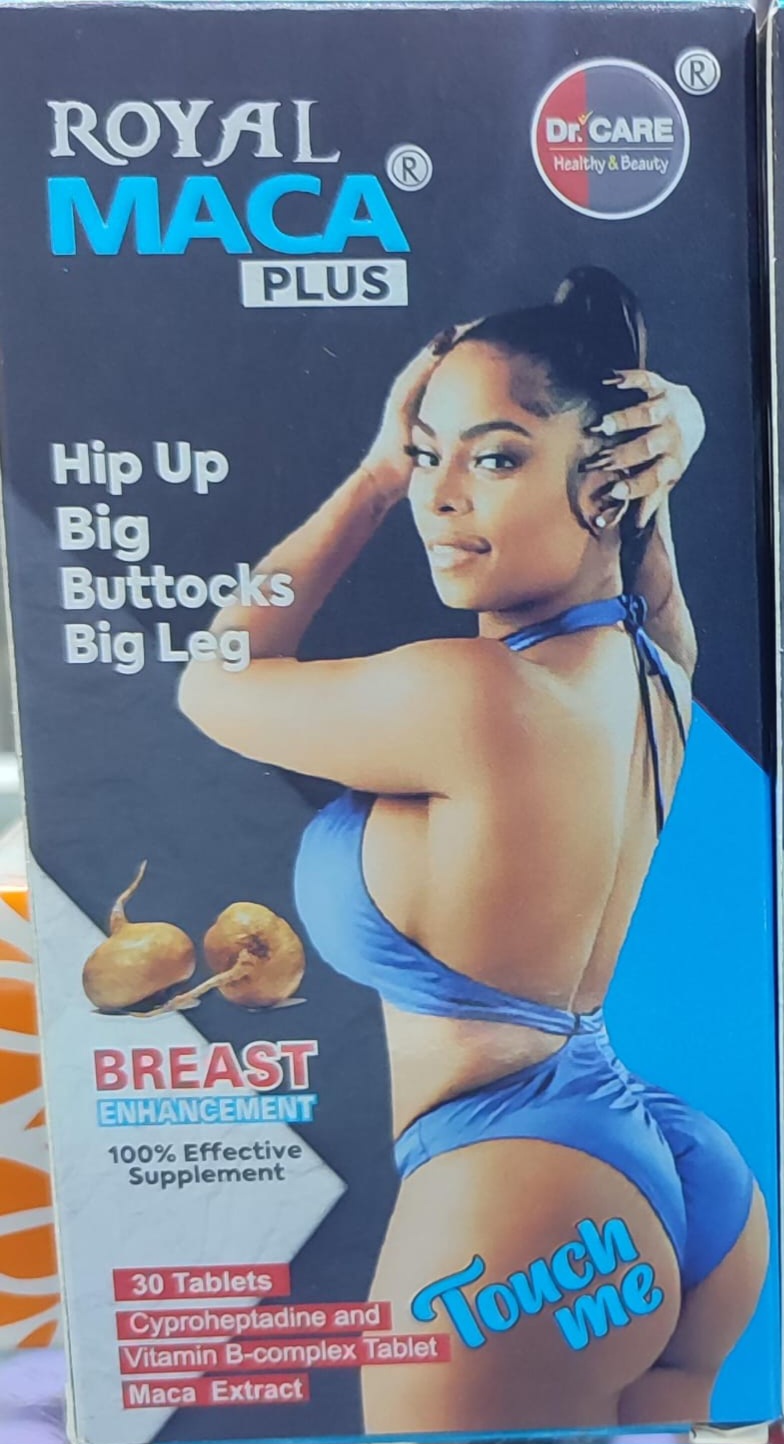 Female Gains Curves, Hip Up - Trending Butt Boosters Big Hip Up Vita Plus Enhancer Bum Booty Enlargement Curves Shape Figure Shape, Breasts, Legs (Price of 10pellets, (Check "color" to choose yours)