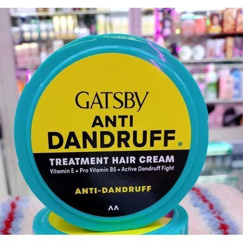 Gatsby Anti Dandruff Treatment Hair Cream - Dandruff Control, Moisturizes & Conditions