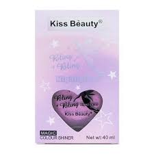 Kiss Beauty Bling Bling Highlighter 40ml - Pink, Radiant Glow, Buildable Shine
