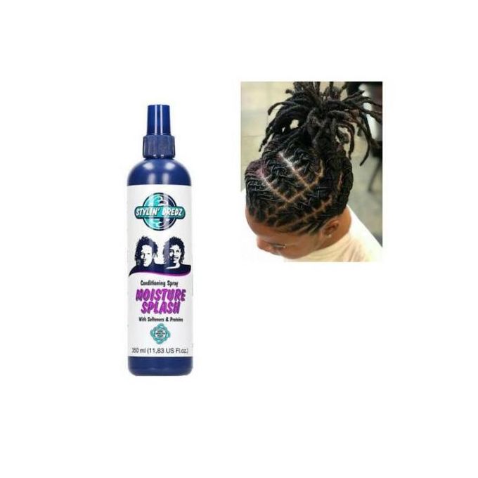Stylin' Dredz Conditioning Spray - Moisture Splash for Dreadlocks+ free dreadlocks sponge