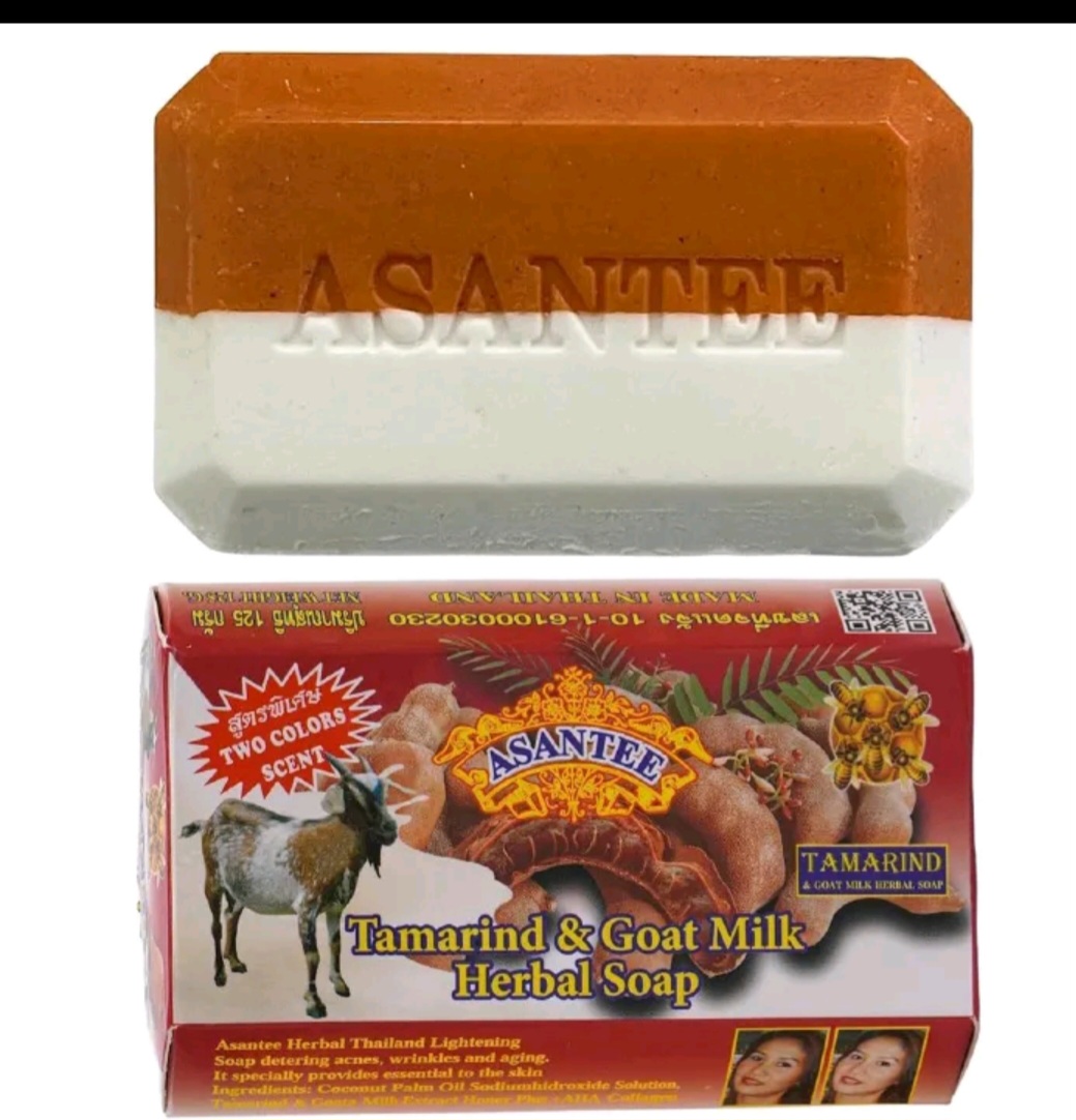 Asantee 2pcs Tamarind And Goat Milk Soap- 250g