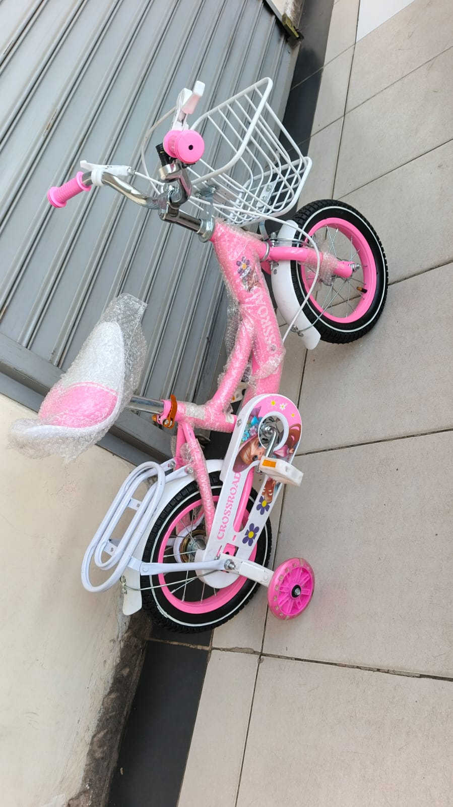 12-Inch Kids Bicycle – Children's Training Bike with Strong Frame, Comfortable Seat, Stable Wheels, Beginner Riding Bicycle for Boys and Girls Ages 2–6 Years, Safe Outdoor Play and Learning Bike