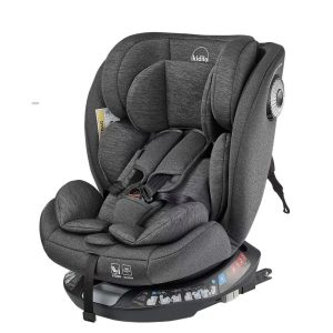 Rotating Baby Car Seat 360 Degree with 5 Point Harness Wide Shoulder Straps Side Impact Protection Adjustable Head Support Comfortable Toddler Safety Seat