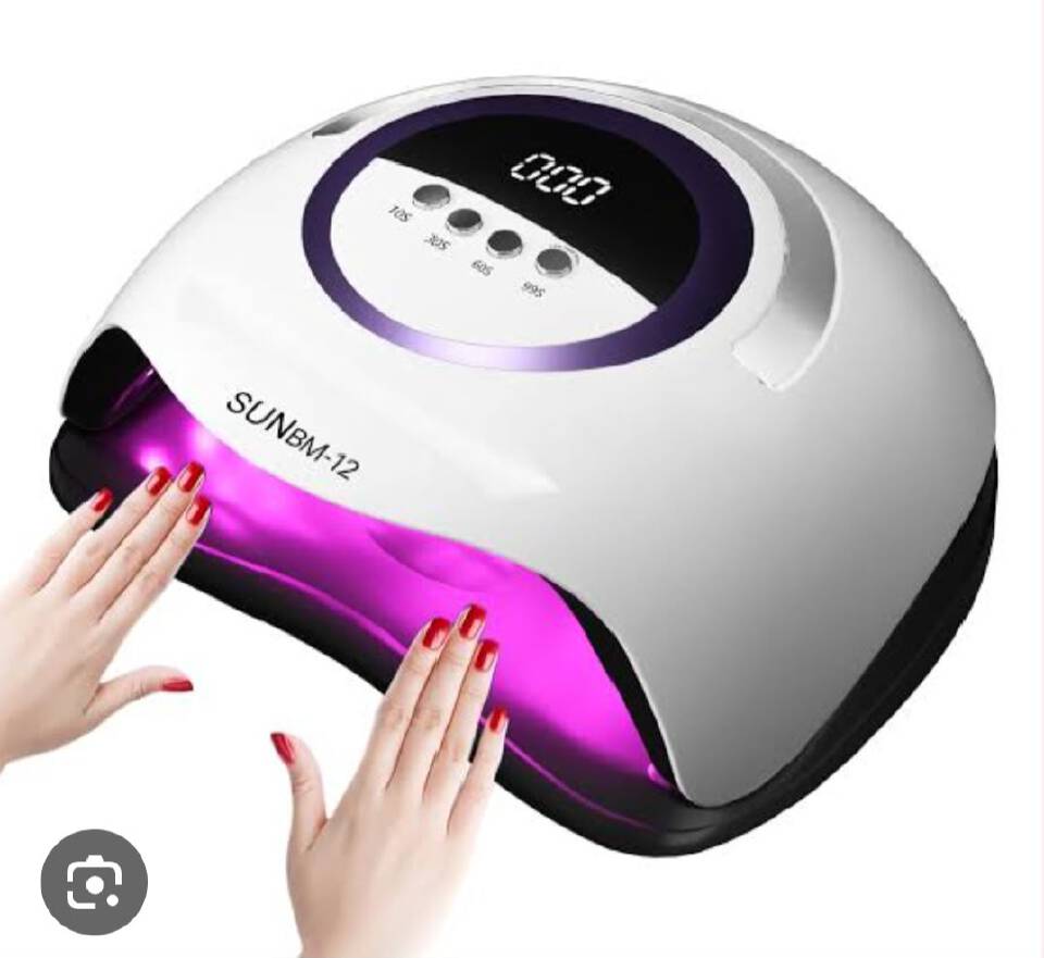 300W Professional UV LED Nail Lamp Fast Drying Gel Polish Dryer with Detachable Base Automatic Sensor LCD Display Manicure Pedicure Nail Curing Lamp for Home Salon Beauty Use