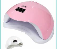SUN5 48W UV LED Nail Lamp Professional Gel Polish Dryer with Digital Timer Display Automatic Sensor Four Timer Settings Fast Curing LED Beads for Home Salon Manicure Pedicure