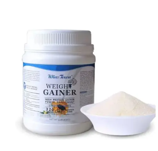 Wins Town Weight Gainer and Muscle Builder Supplement Protein Powder Supports Muscle Growth, Promotes Weight Gain, Boosts Energy, Easy to Mix, Delicious Flavor Option