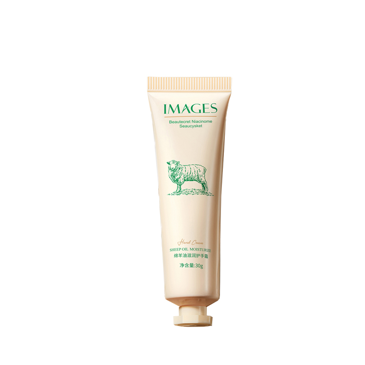 Sheep Oil Hand Cream 30g – Niacinamide & Hyaluronic Acid Moisturizing Hand Lotion for Dry, Rough Skin – Non-Greasy, Smoothing, Hydrating & Repairing – Herbal Fragrance