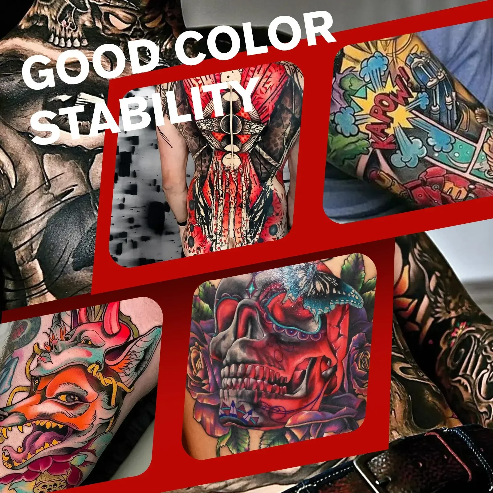 30ml/1oz Professional Tattoo Inks 14-color Tattoo Practice Pigment Professional Tattoo Supplies for 3D Makeup Beauty Skin Body Art Painting