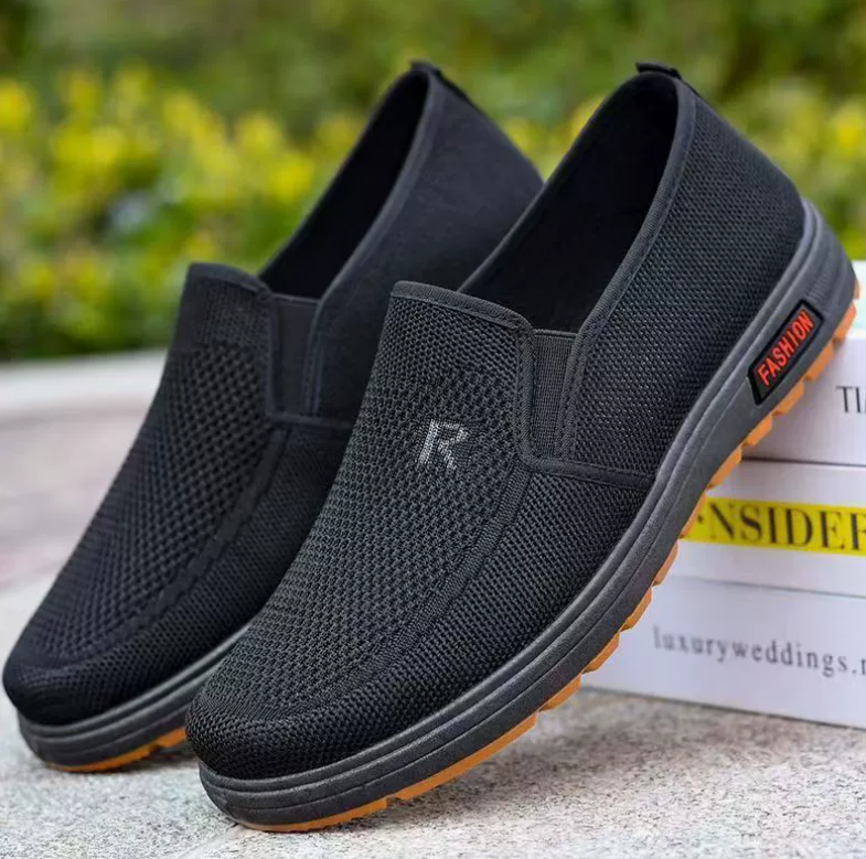 Canvas Shoes Loafers Men's Shoes Casual Shoes Cloth Shoes Driving Shoes Flats Sports Running Athletic Anti Odor Comfortable Rubber Sole Boy's Non-Slip Students Boy Walking Shoes Local fast delivery