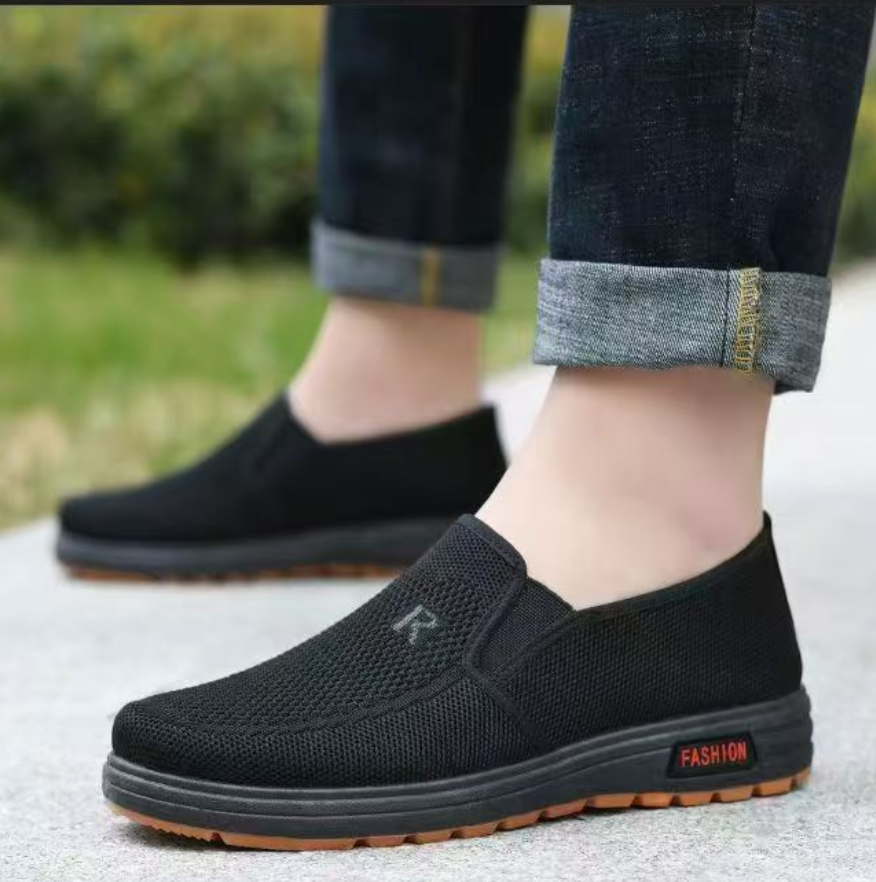 Canvas Shoes Loafers Men's Shoes Casual Shoes Cloth Shoes Driving Shoes Flats Sports Running Athletic Anti Odor Comfortable Rubber Sole Boy's Non-Slip Students Boy Walking Shoes Local fast delivery