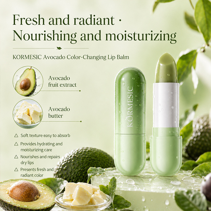 Fruit Changing Lip Balm Moisturizing Lipstick Hydrating Lip Gloss Lip Care Makeup Long Lasting Lip Balm Lipstick Pink Nude Lip Makeup Gift view 4