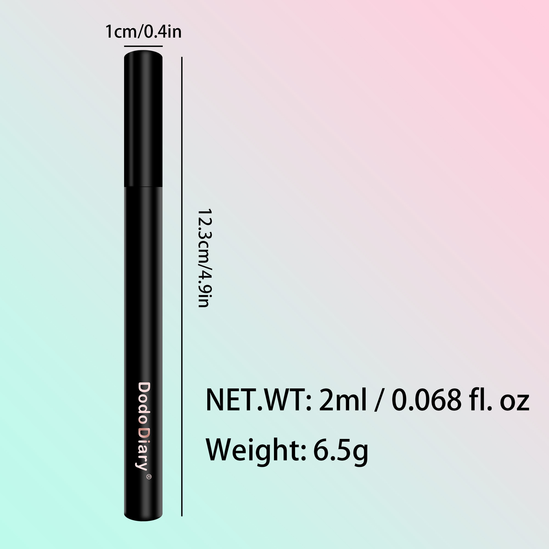 2pcs Waterproof Eyeliner Liquid Pen Set Black Brown, Ultra Fine Tip Eye Liner Pen Smudge Resistant Long Lasting Makeup for Natural Daily Eye Look view 10