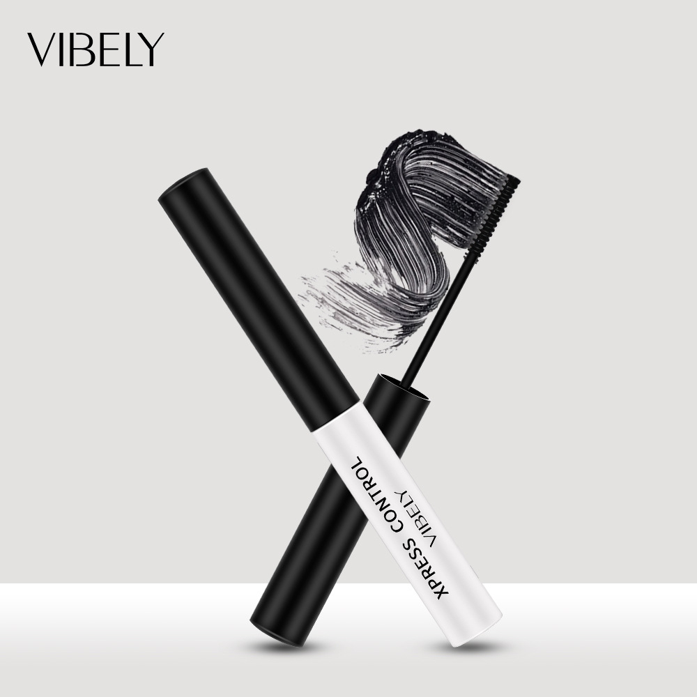 Black Mascara with 2.5mm Fine Spiral Wand, Long Wear Waterproof Lash Extension Effect Makeup, Sweat Resistant No Smear Eyelash Brush for Natural Defined Lashes Beginners Gift view 6