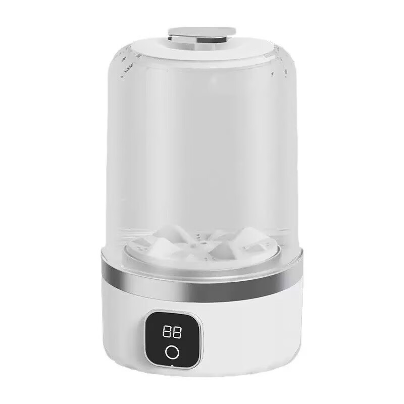 Portable Washing Machine, Underwear Washer, Small Washing Machines, Mini Washing Rechargeable Cordless Washing-Machine, Laundry Cup for Bra, Underwear, Socks (1 L capacity)