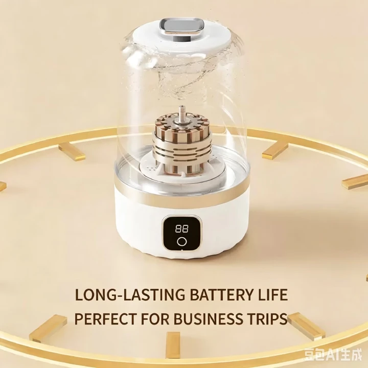 Portable Washing Machine, Underwear Washer, Small Washing Machines, Mini Washing Rechargeable Cordless Washing-Machine, Laundry Cup for Bra, Underwear, Socks (1 L capacity)