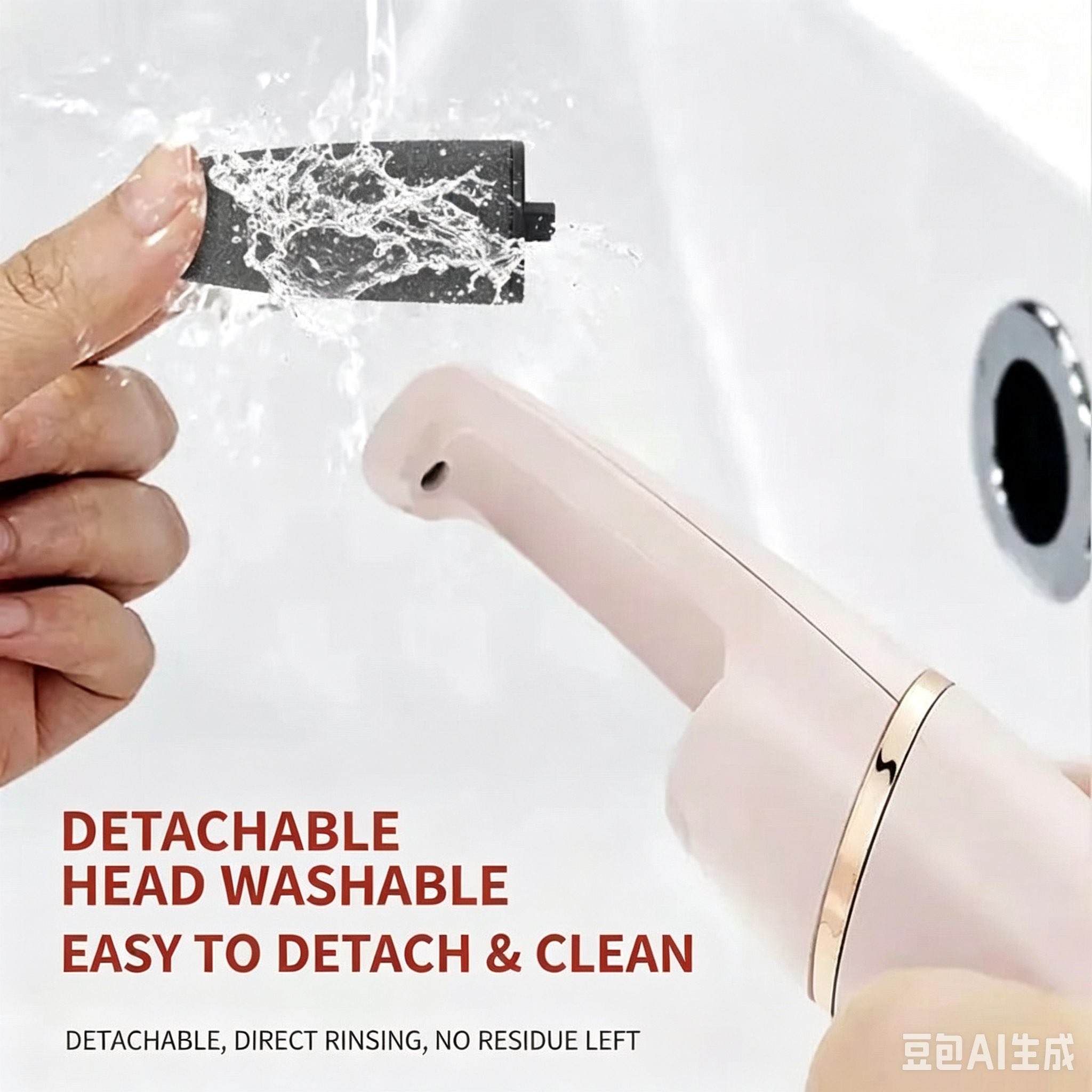 TikTok popular item - Powerful and long-lasting rechargeable foot scrubber with foot massage function - Remove dead skin and calluses, foot care device