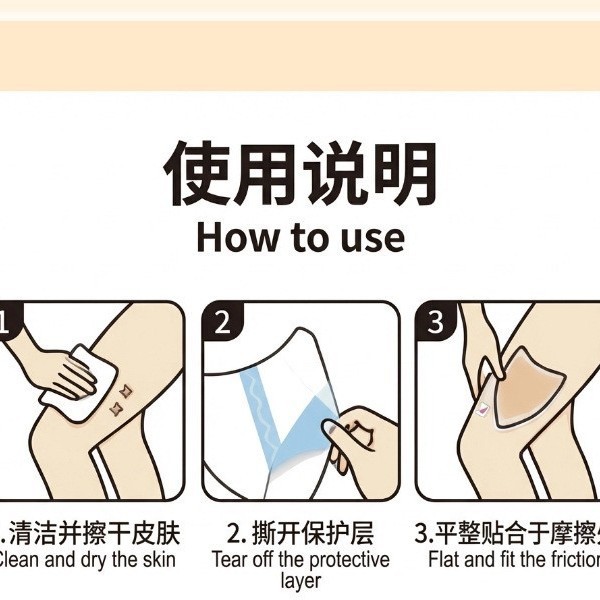 Anti Chafe Patches Set, Invisible Inner Thigh Anti-Friction Stickers + Nipple Covers, Disposable Skin Protection Pads for Daily Wear