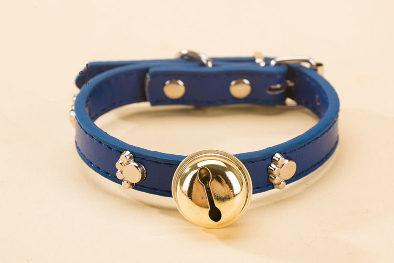 Pet Bell Collar for Cats Small Dogs, Flea Collars for Dog& Cats Pet , Flea & Tick Collar for Dogs& Cats Pet Universal Neck Collar With D-Ring for Leash, Insect Repellent