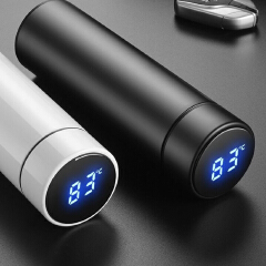 Smart Flask LED Display Smart Thermos Stainless Steel Insulation Touch Intelligent Temperature Display Vacuum Flasks Cup Digital Mug