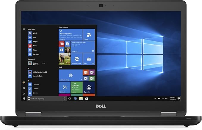 Dell Latitude 5480 | 14 inch Full HD FHD Business Laptop | Intel 7th Gen i7-7600U | 8GB DDR4 | 256GBSSD
