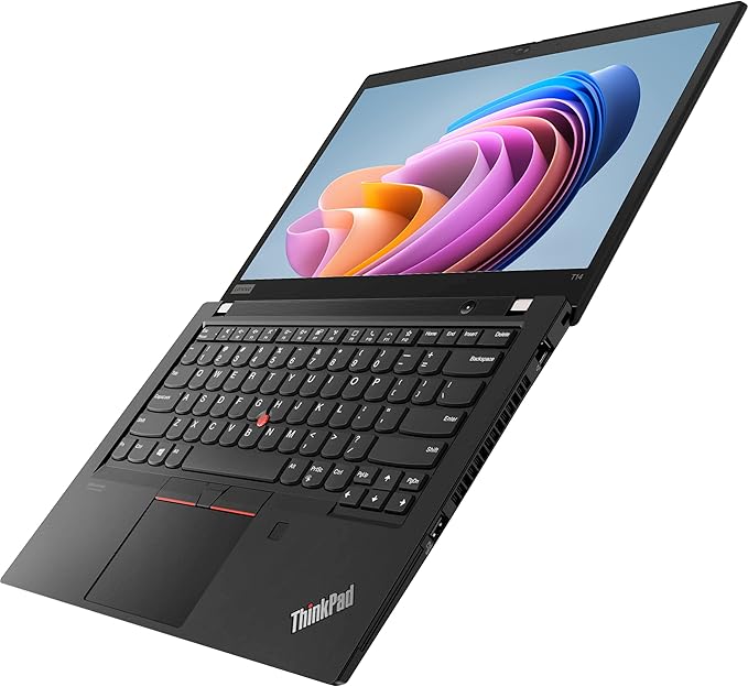 LenovoThinkpad T14 (Gen 1) 14" Laptop, 10th Gen Quad-Core i5-10310U, 8GB DDR4, 512GB NVMe SSD, 1080p Full HD, Thunderbolt 3, HDMI, Webcam, Windows 11 Pro