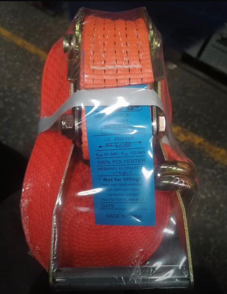 PREMIUM 5T CARGO LASHING RATCHET TIE DOWN STRAP