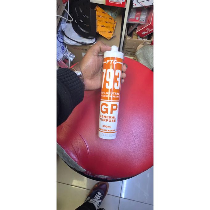 Silicone sealant white
